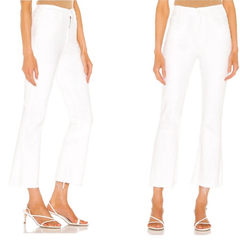 Mother | NEW The Hustler Ankle Fray Jeans in Fairest Of Them All Size 26